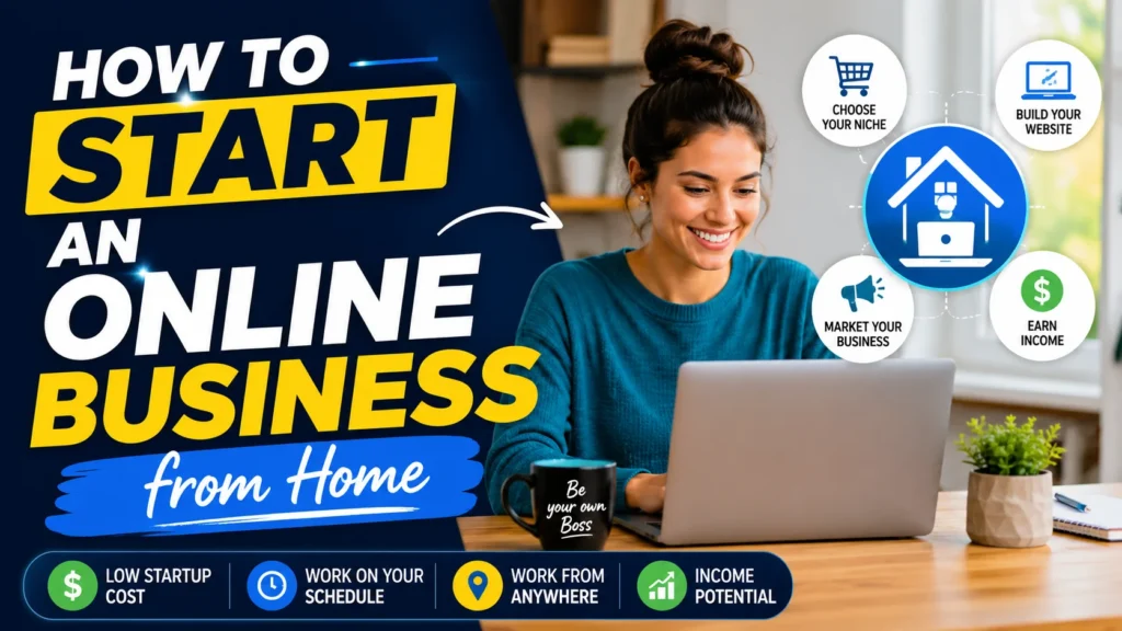 How to Start an Online Business from Home