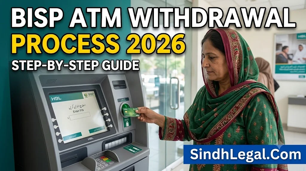 BISP ATM Withdrawal Process 2026
