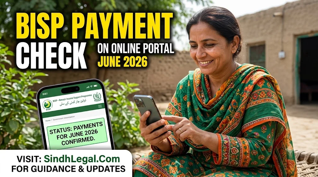 BISP Payment Check on Online Portal Of BISP June 2026