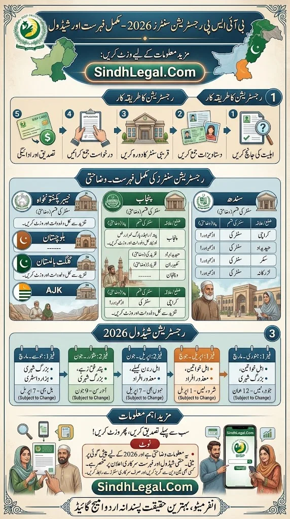 BISP Registration Centers 2026 Complete List of Centers and Registration Schedule