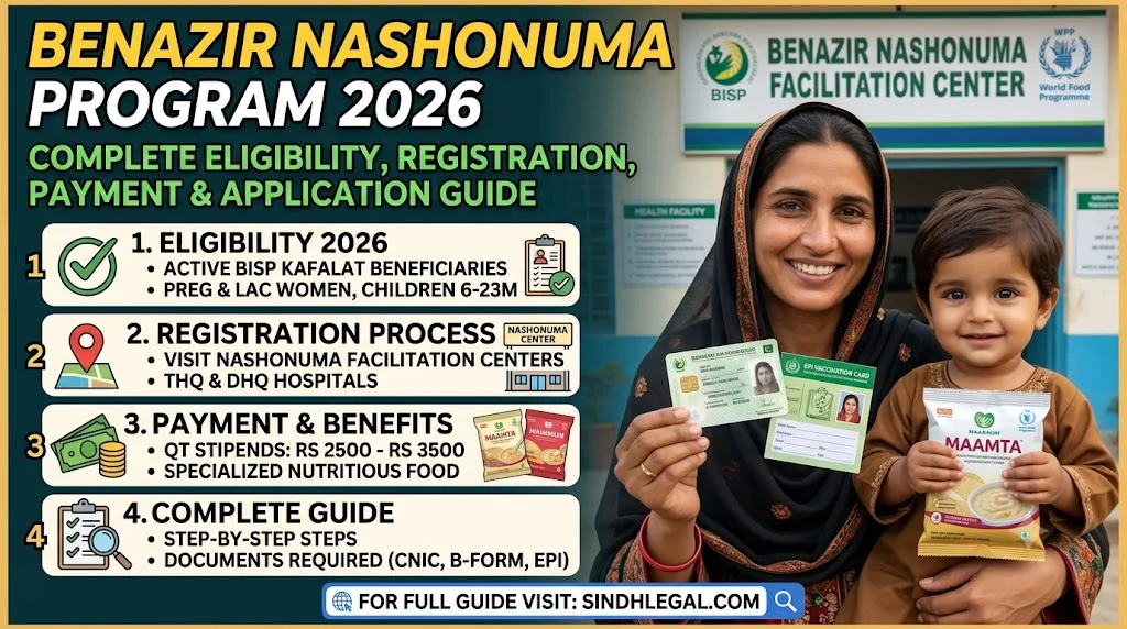 Benazir Nashonuma Program 2026 Eligibility Registration Payment And Complete Application Guide