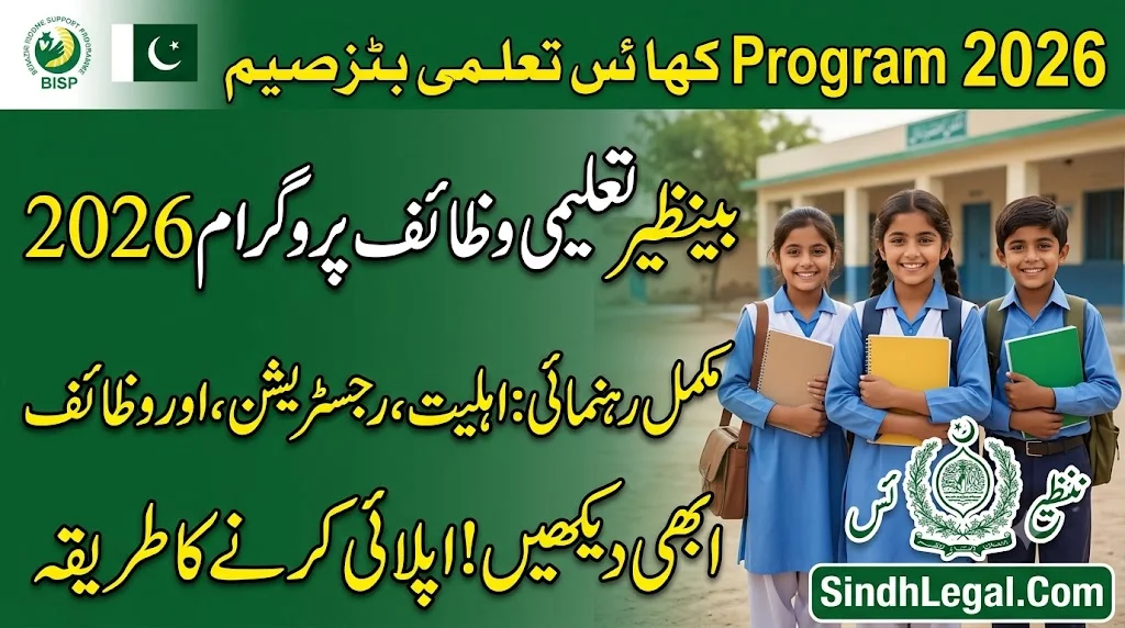 Benazir Taleemi Wazaif Program 2026 Complete Guide to Registration Eligibility and Stipends