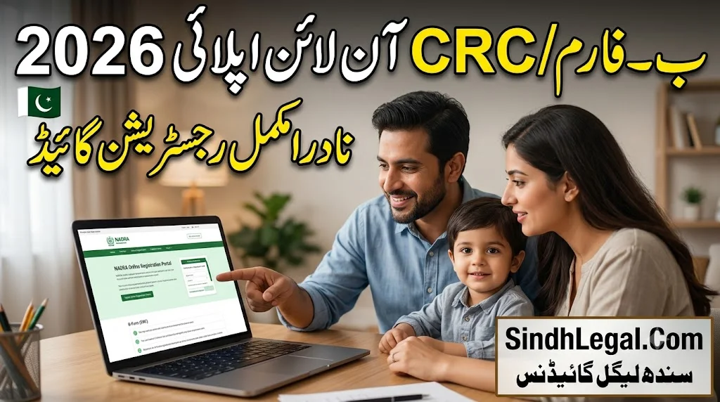 Check and Apply Online for Child B-Form 2026 | NADRA CRC Registration Guide