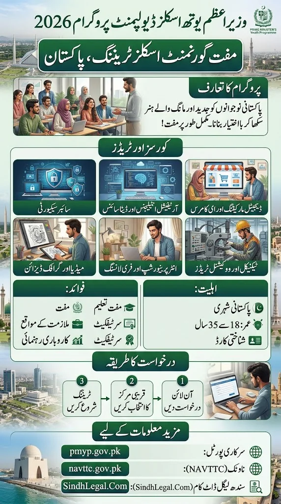 PMYP Skills Development Programme 2026 Free Government Skills Training in Pakistan
