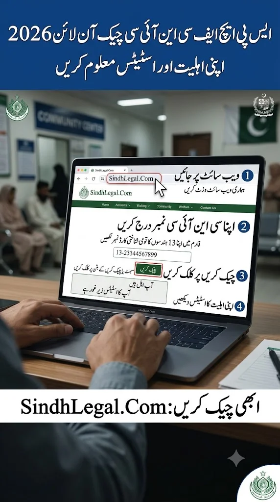 SPHF CNIC Check Online 2026 – Check Your Eligibility and Status by CNIC