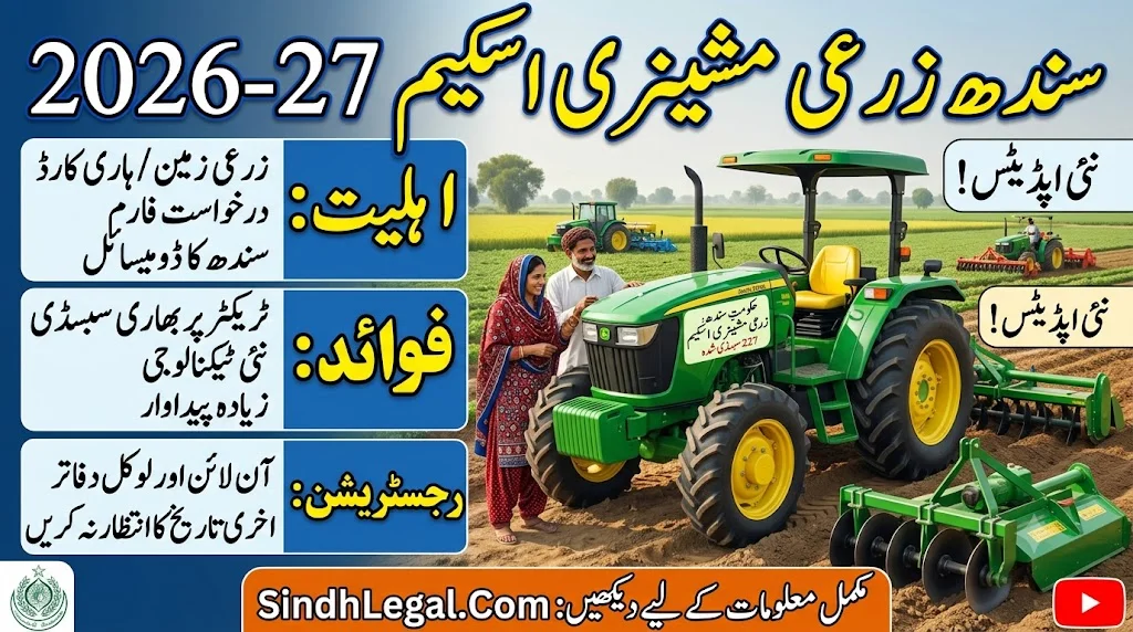 Sindh Agricultural Machinery Scheme 2026–27 Eligibility Benefits Registration And New Updates