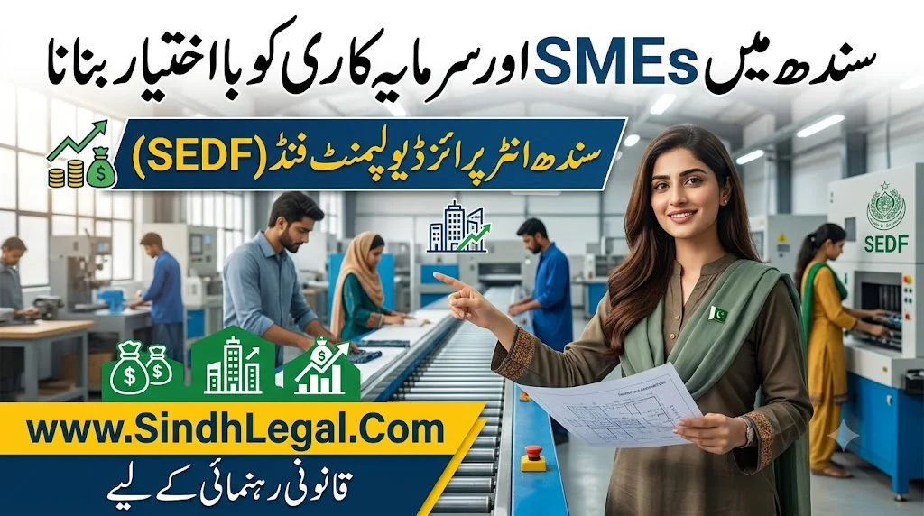 Sindh Enterprise Development Fund SEDF Empowering SMEs and Investment in Sindh