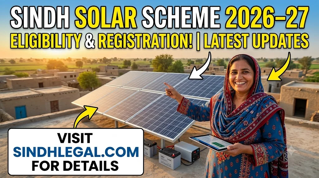 Sindh Solar Scheme 2026–27 Eligibility Registration And Latest Updates