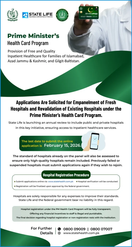 Prime Minister Health Card 2026 – Eligibility Check Hospital List Benefits And Helpline
