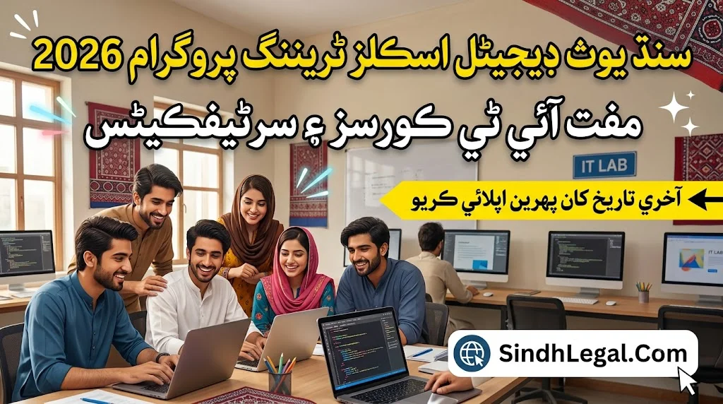 Digital Skill Training for Youth Programme Sindh 2026 – Free IT Courses with Certificates Apply Before Deadline