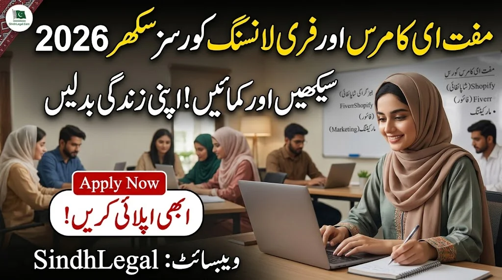 Free E-Commerce & Freelancing Courses in Sukkur 2026 | Apply Now