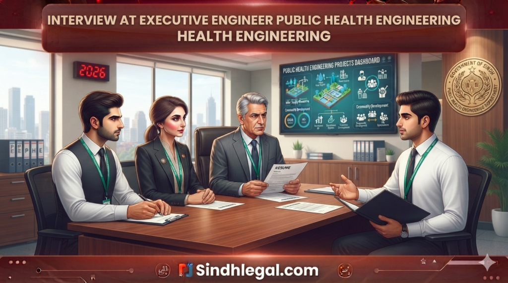 Interview at Executive Engineer Public Health Engineering