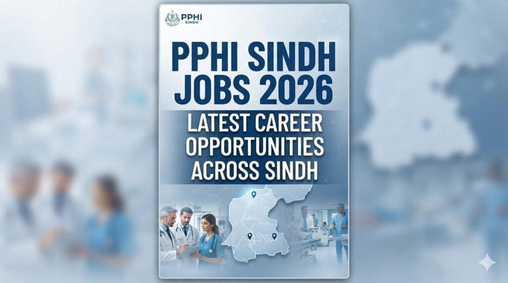 PPHI Sindh Jobs 2026 Latest Career Opportunities Across Sindh
