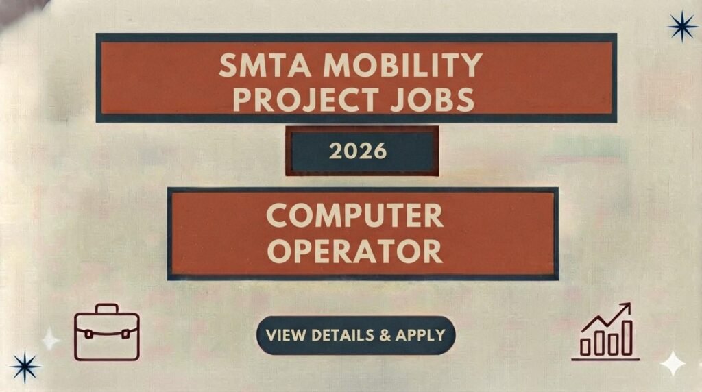 SMTA Mobility Project Jobs 2026 Computer Operator