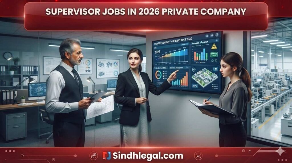 Supervisor Jobs in 2026 Private Company