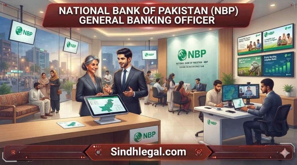National Bank of Pakistan General Banking Officer