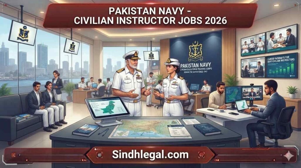 Pakistan Navy Civilian Instructor Jobs 2026