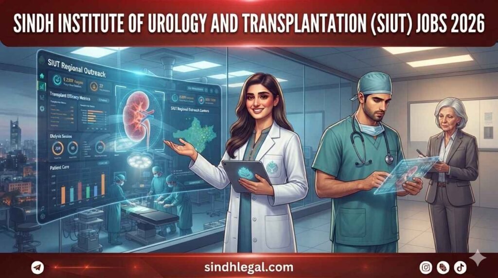 Sindh Institute of Urology and Transplantation (SIUT) Jobs 2026