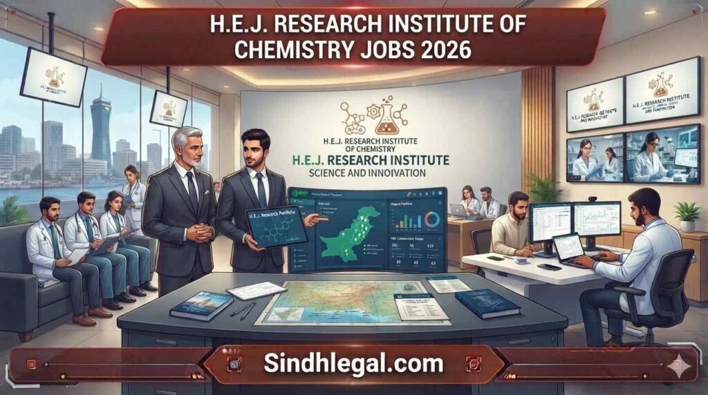 H.E.J. Research Institute of Chemistry Jobs 2026
