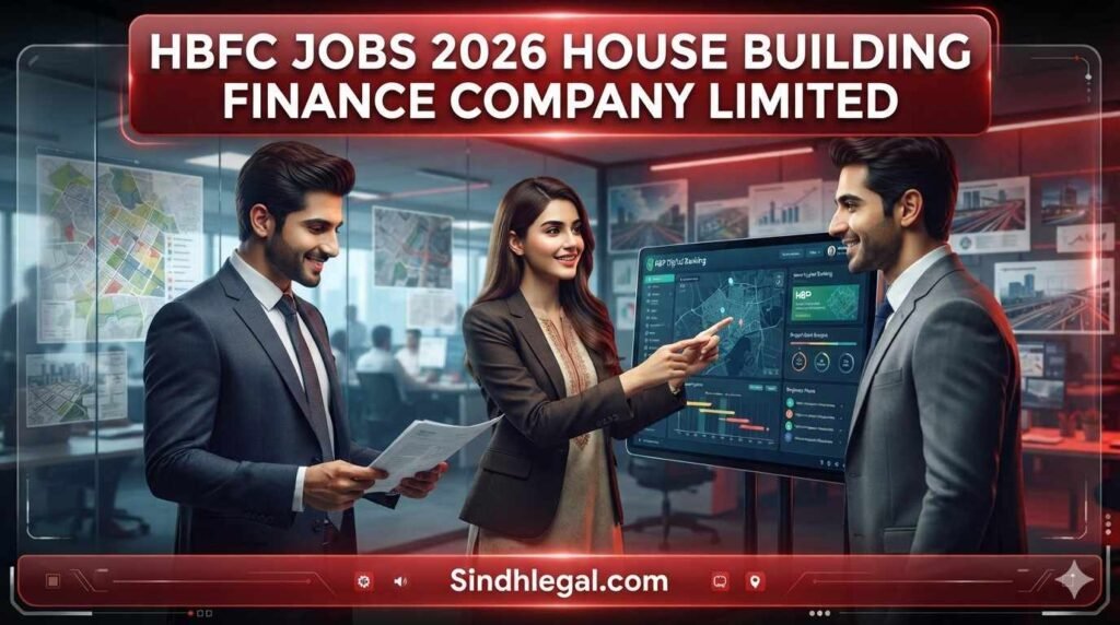 HBFC Jobs 2026 House Building Finance Company Limited