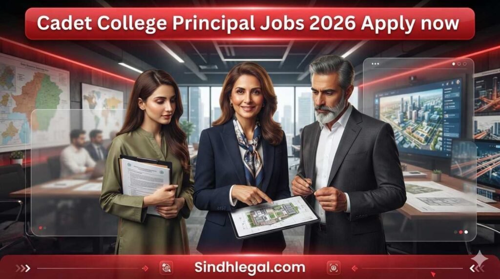 Cadet College Principal Jobs 2026 Apply now