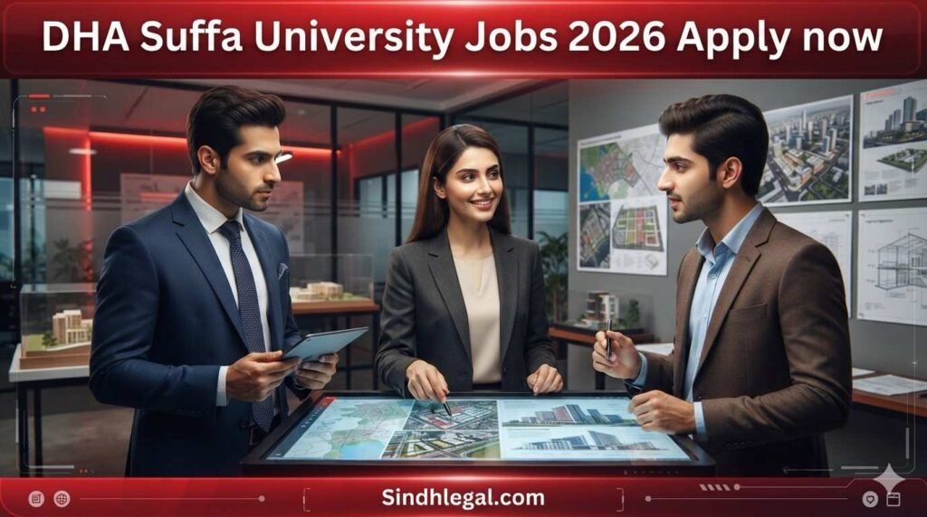 DHA Suffa University Jobs 2026 Apply now