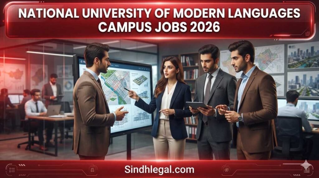 National University of Modern Languages Campus Jobs 2026