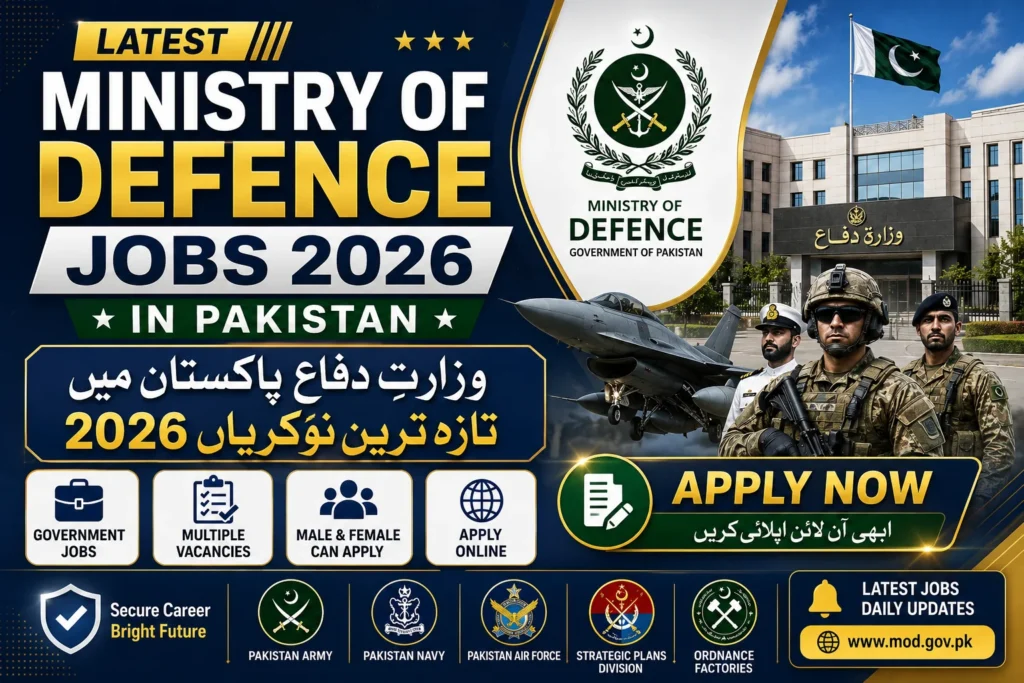 Latest Ministry of Defence Jobs 2026