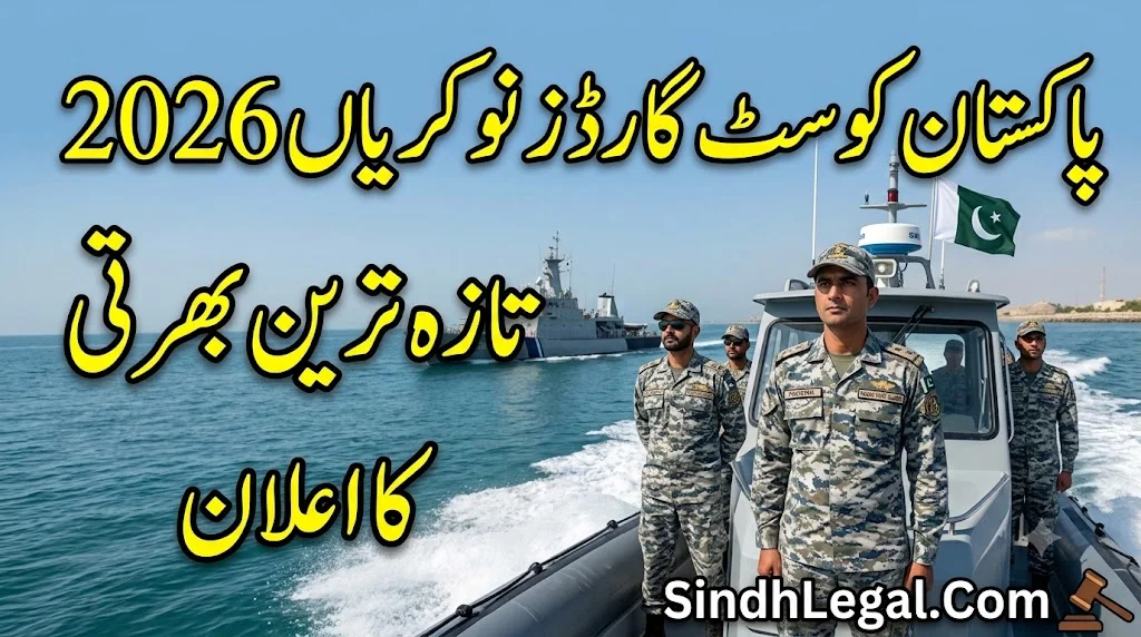 Pakistan Coast Guards Jobs 2026