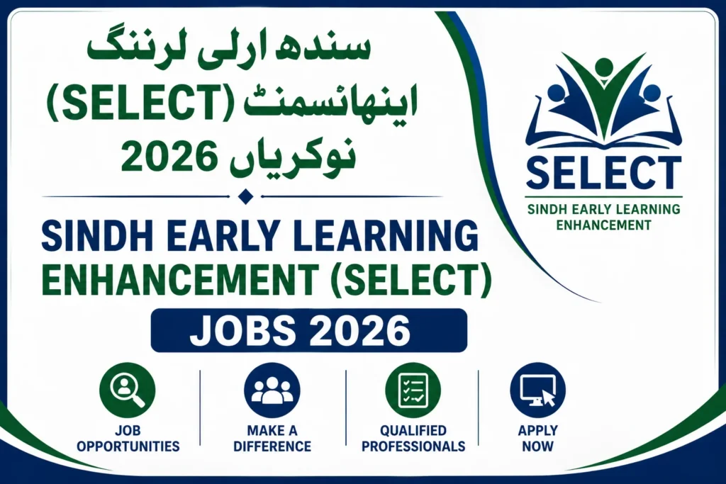 Sindh Early Learning Enhancement SELECT Jobs