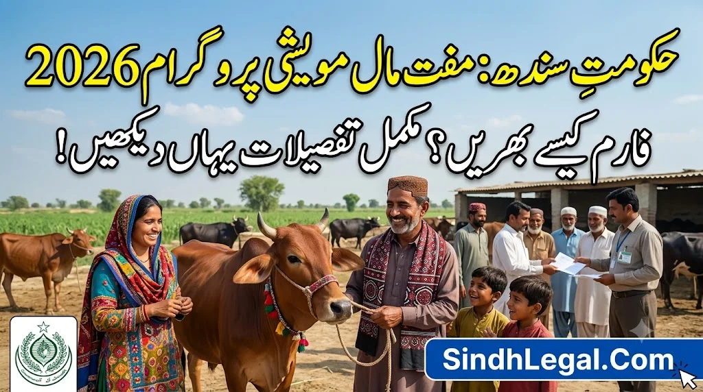 Sindh Government Free Milk Animals Program 2026