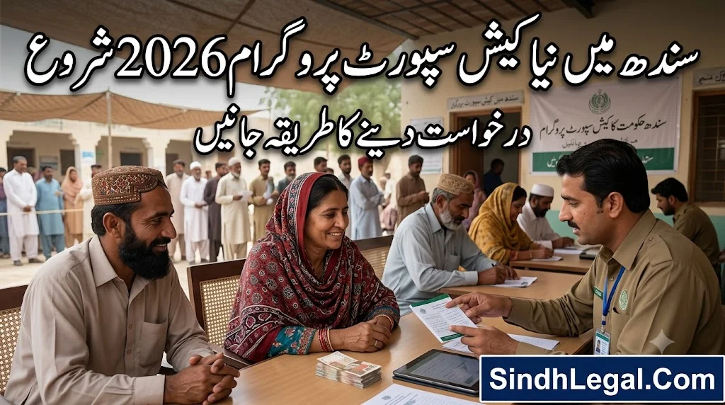 Sindh Launches New Cash Support Programmes 2026
