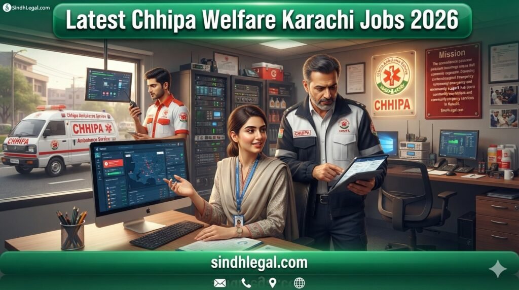 Latest Chhipa Welfare Karachi Jobs 2026