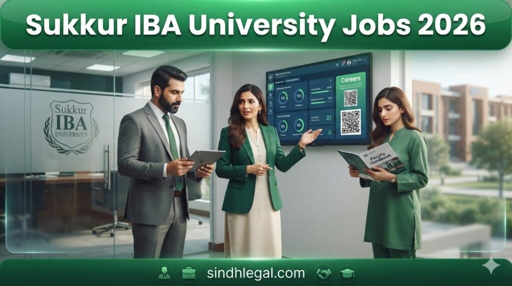 Sukkur IBA University Jobs 2026