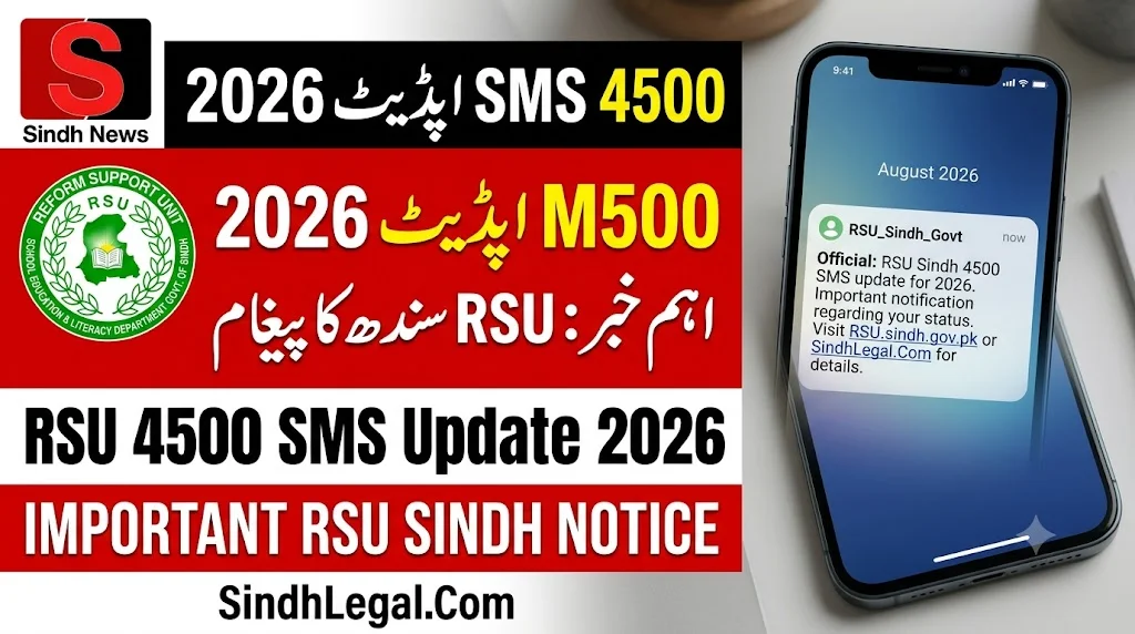 4500 Reform Support Unit SMS 2026