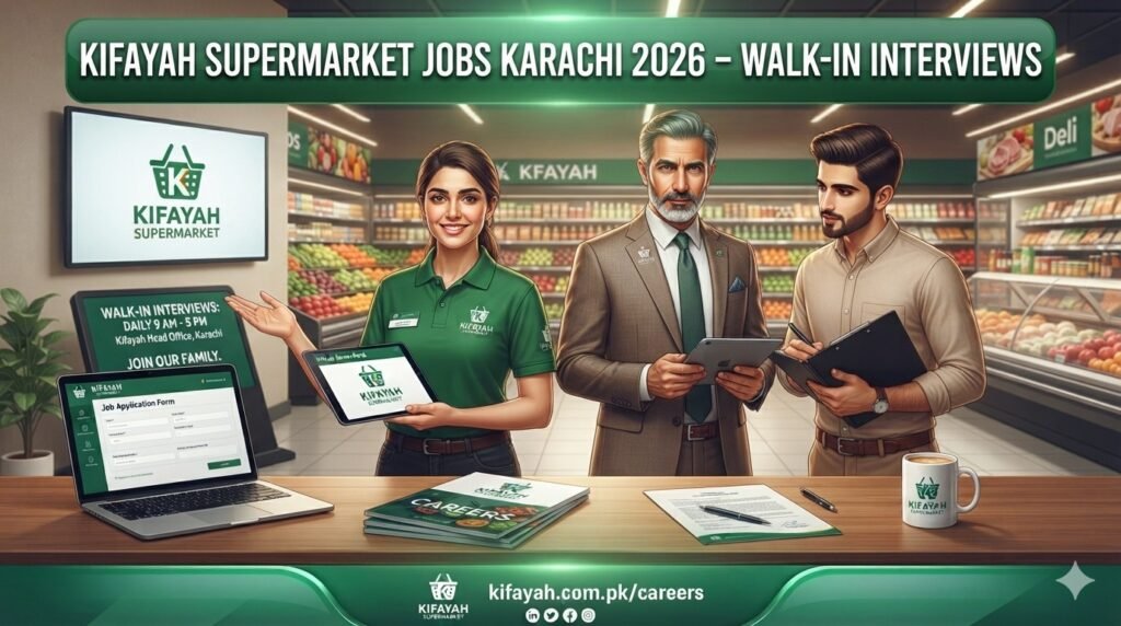 Kifayah Supermarket Jobs Karachi 2026 – Walk-In Interviews