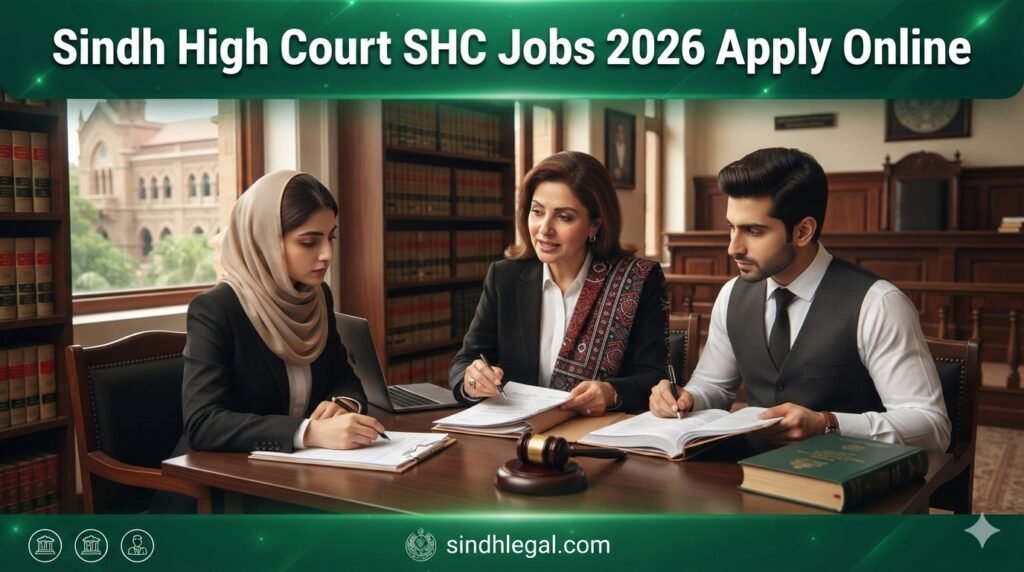 Sindh High Court SHC Jobs 2026 Apply Online