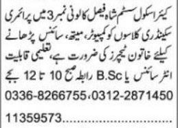 Care School System Teaching Jobs 2026