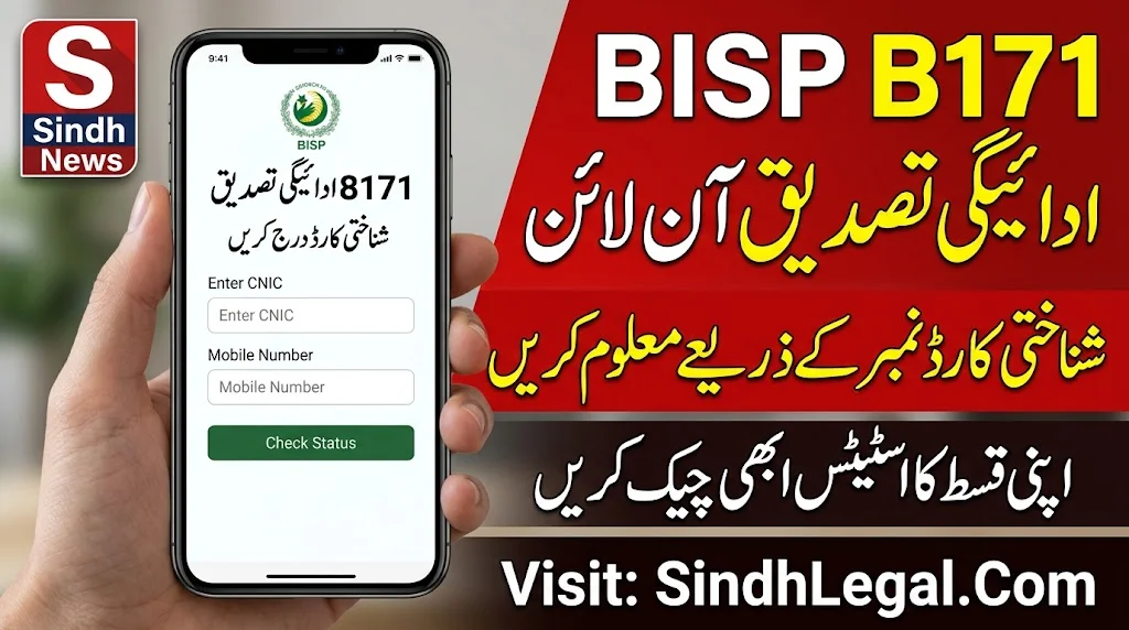 8171 BISP Payment Verification Online by CNIC