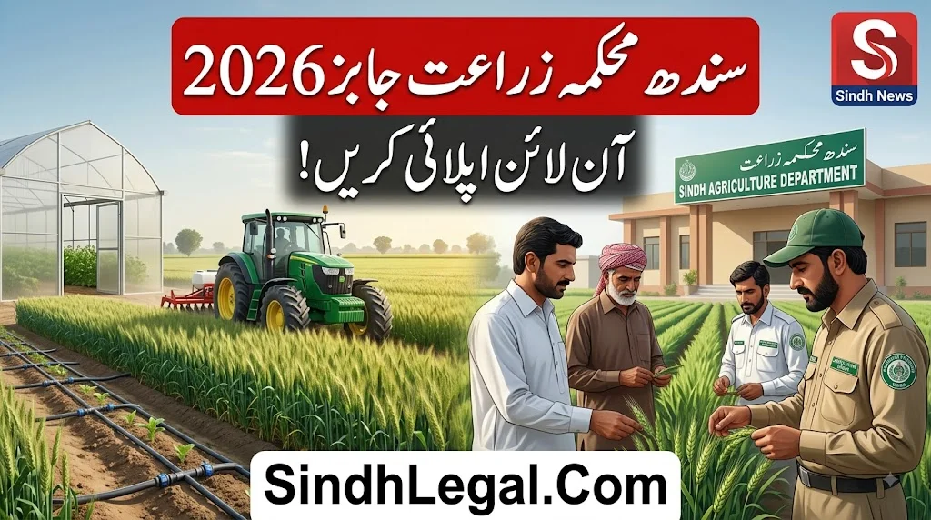 Agriculture Department Sindh Jobs 2026