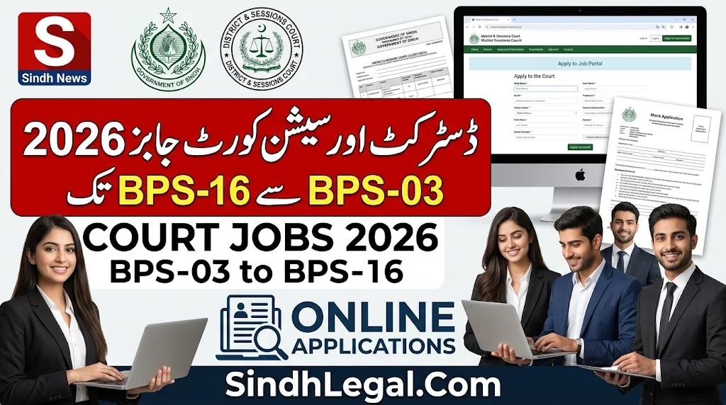 District & Sessions Court BPS-03 to BPS-16 Jobs 2026