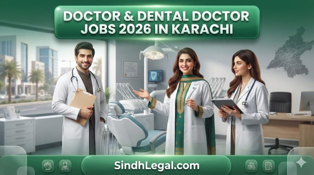 Doctor & Dental Doctor Jobs 2026 In Karachi