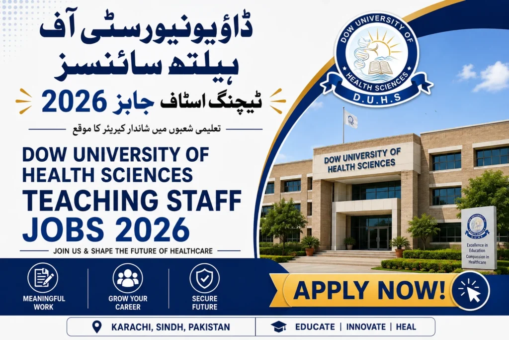 Dow University Of Health Sciences Jobs