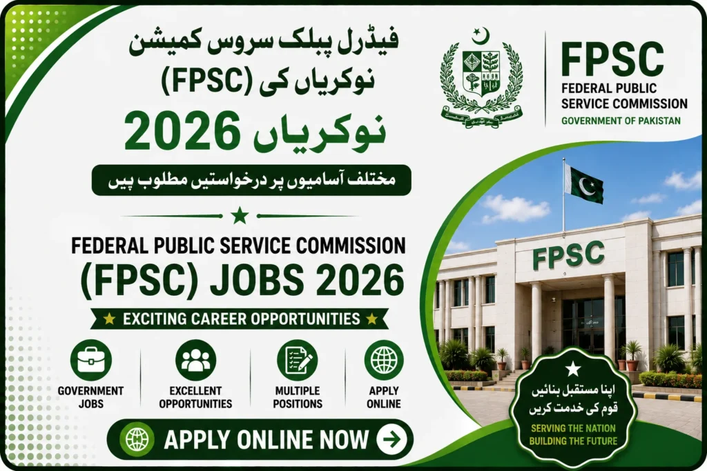 FPSC Jobs Today