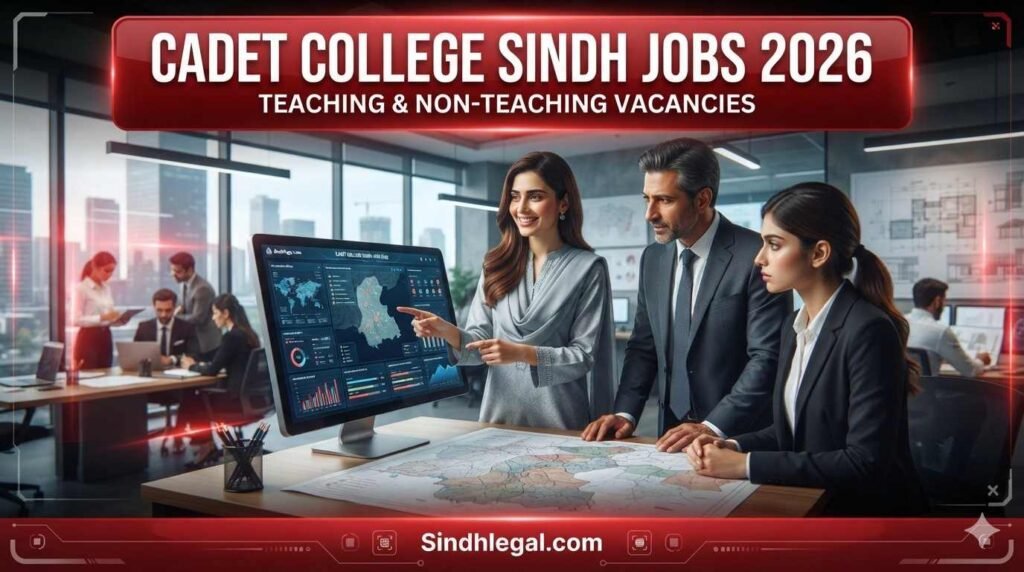 Cadet College Sindh Jobs 2026 Teaching & Non-Teaching Vacancies