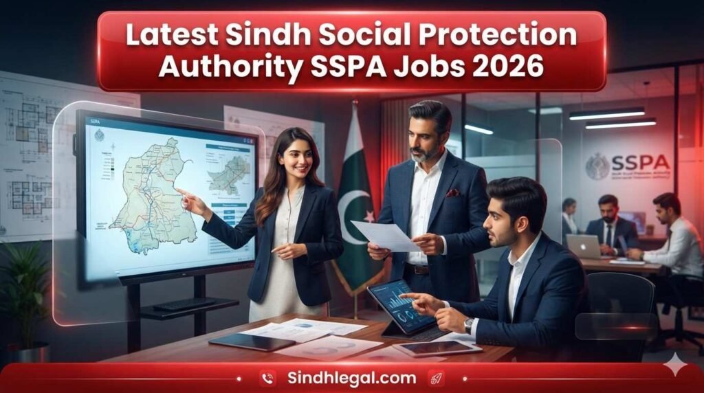 Latest Sindh Social Protection Authority SSPA Jobs 2026