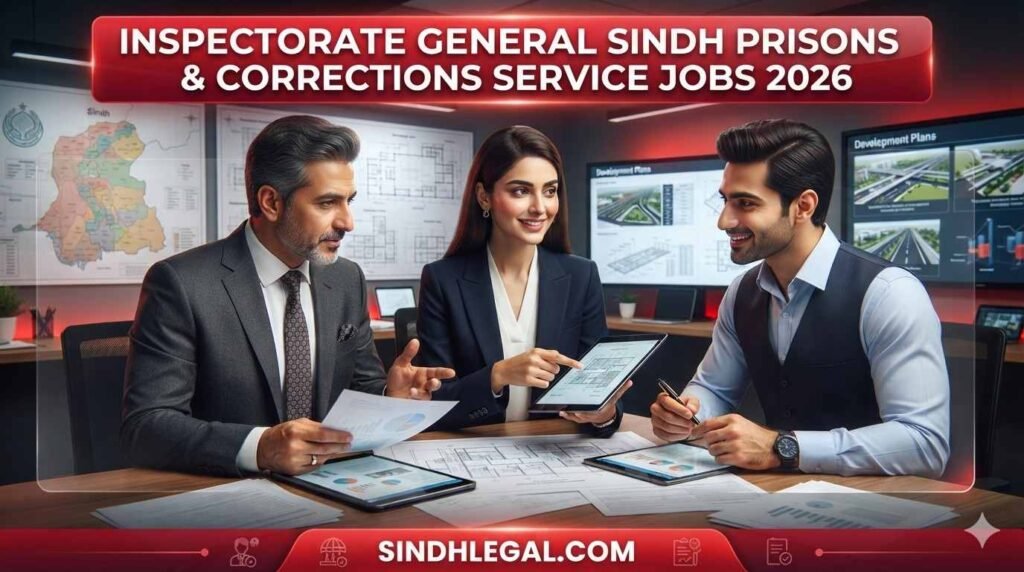 Inspectorate General Sindh Prisons & Corrections Service Jobs 2026