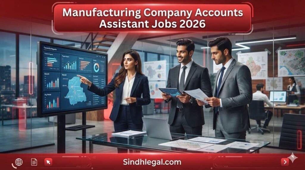 Manufacturing Company Accounts Assistant Jobs 2026
