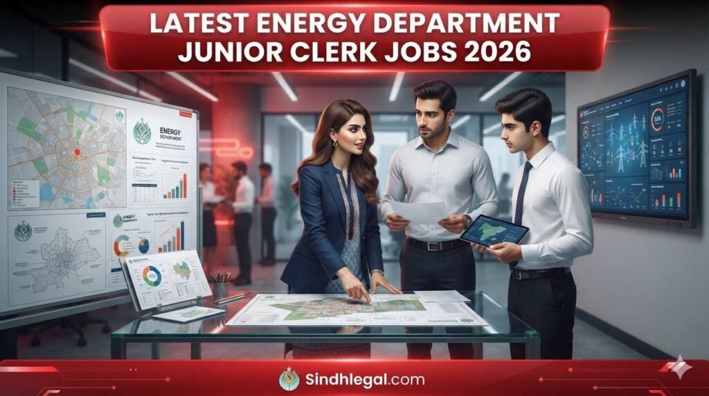 Focus Keyword: Energy Department Junior Clerk Jobs Karachi 2026