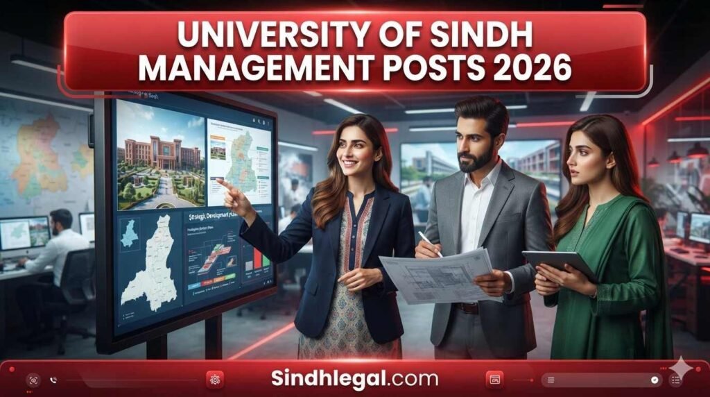 University of Sindh Management Posts 2026